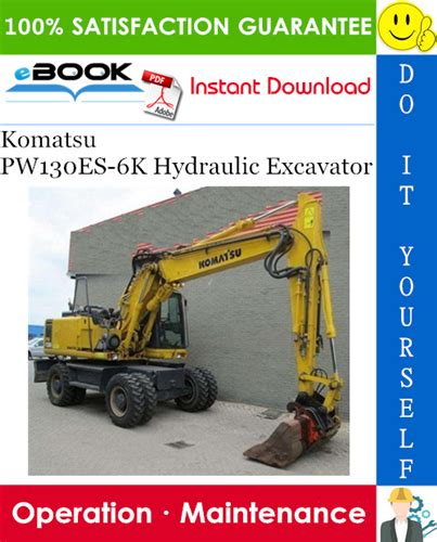 Komatsu pw130es 6k hydraulic excavator operation maintenance manual s n k34001 and up. - My big fat zombie goldfish guided reading level.