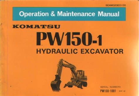Komatsu pw150 1 hydraulic excavator service repair workshop manual download sn 1001 and up. - 2004 chrysler pt cruiser repair shop service manual set powertrainbodytransmissionchassis diagnostics procedures manual.