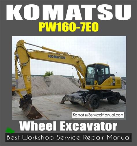 Komatsu pw160 7e0 wheeled excavator service repair manual download h55051 and up. - Dos siglos de pintura colonial columbiana..