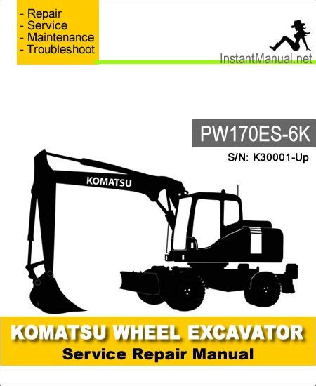 Komatsu pw170es 6k wheeled excavator service repair manual k30001 and up. - Marc y maite y el perro robado.