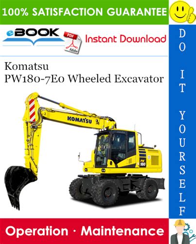Komatsu pw180 7e0 wheeled excavator operation maintenance manual download. - Digital signal processing hayes solution manual.