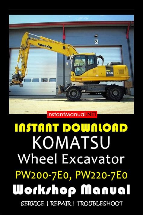 Komatsu pw200 7e0 pw220 7e0 wheeled excavator service repair manual h55051 and up h65051 and up. - Simply philosophy guided readings 1st edition.