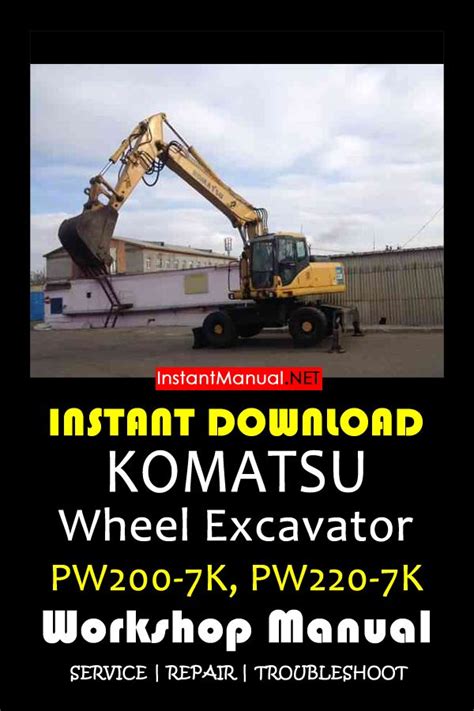 Komatsu pw200 7k pw220 7k wheeled excavator service manual. - Solution manual operations research an introduction 8th ed hamdy a taha.