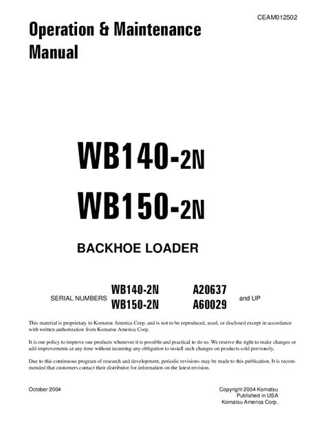Komatsu service komatsu wb140 2 wb150 2 manual backhoe loader workshop manual service repair book 3. - Download service reparaturanleitung yamaha 25v3 30v 1997.