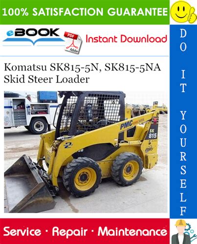 Komatsu sk815 5n sk815 5na skid steer loader service shop repair manual. - Principles of modern manufacturing solution manual.