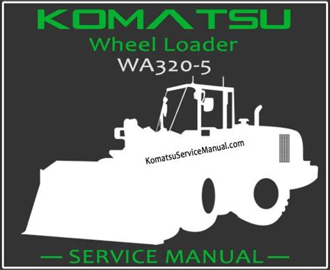 Komatsu wa320 5 radlader service reparaturanleitung. - Lg e2340t pnt monitor service handbuch.