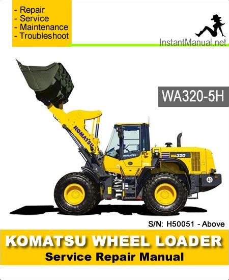 Komatsu wa320 5h operation and maintenance manual. - Solutions manual for kolstad environmental economics.