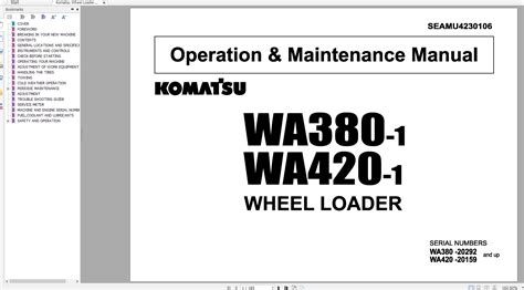 Komatsu wa380 1 radlader service shop reparaturanleitung. - Mcgraw hill connect smartbook answers psychology.