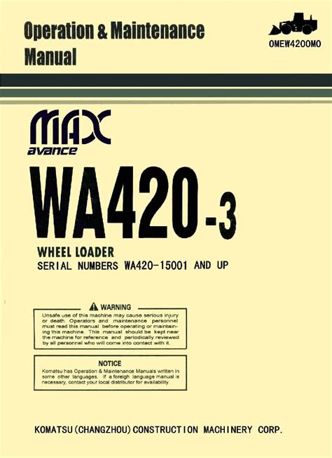 Komatsu wa420 3 wheel loader operation maintenance manual. - 1993 seadoo sea doo personal watercraft service repair workshop manual download.
