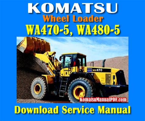 Komatsu wa470 5 wa480 5 wheel loader service repair workshop manual sn 70001 and up 80001 and up. - Students solutions manual for finite mathematics for business economics life sciences and social sciences.