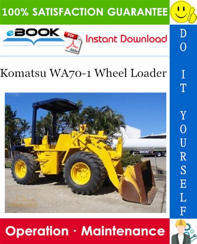 Komatsu wa70 1 wheel loader operation maintenance manual. - Technical handbook of oils fats and waxes by percival j fryer.