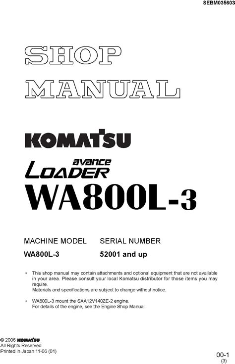 Komatsu wa800l 3 radlader service reparatur werkstatthandbuch sn 52001 und höher. - Manual de solución matemática discreta y sus aplicaciones 6ta edición por kenneth h rosen.