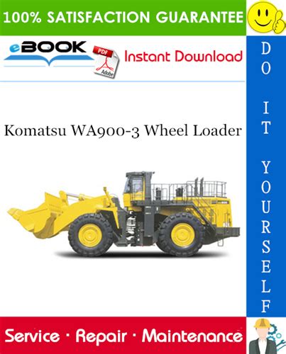 Komatsu wa900 3 wheel loader field assembly manual. - Verbraucherschutz durch [paragraphen] 9 abs. 3 vkrg im finanzierungsleasing.