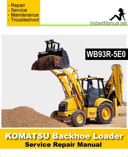 Komatsu wb93r 5 backhoe loader service shop repair manual. - Manuale del sistema di allarme dsc pk5501.