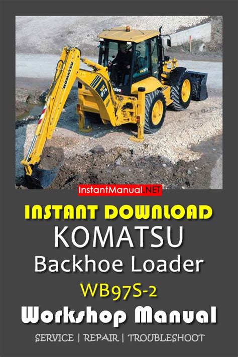 Komatsu wb97s 2 backhoe loader operation maintenance manual download sn 97sf11205 and up. - Study guide for content chemistry answers.
