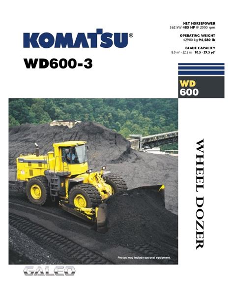 Komatsu wd600 3 wheel dozer service shop repair manual. - Vicon vari spreader b 75 manual.