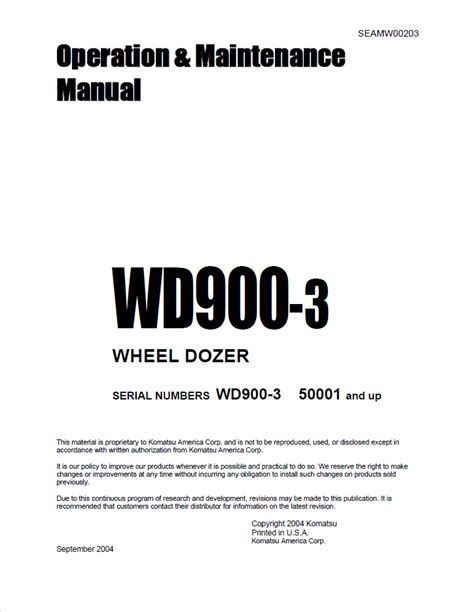 Komatsu wd900 3 wd 900 wheel dozer service repair shop manual. - ... y iii verdad y persecucion de siragusa.
