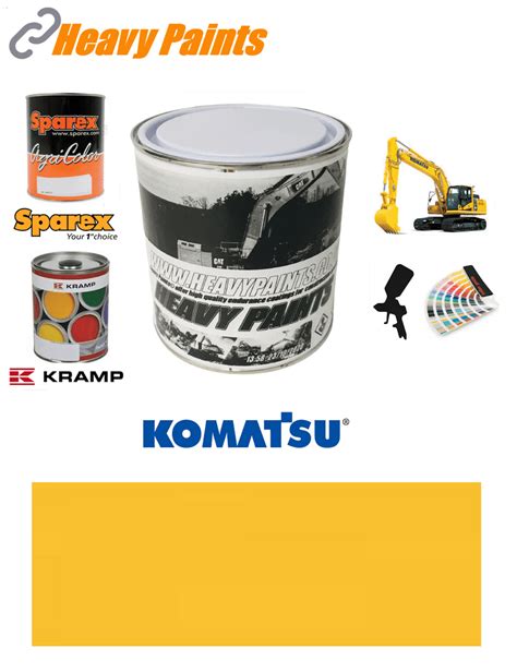 Komatsu yellow paint code.  It has manufacturing operations in Japan, Asia...