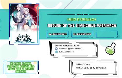 Komik Return of the Invincible Patriarch Chapter 25 Bahasa Indonesia