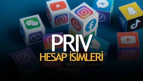 Komik priv hesap isimleri, adından da anlaşılacağı gibi komik olan isimlerdir.