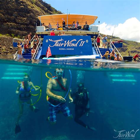 Kona snorkel tours. Some of these operators include Sea Paradise, like this morning tour or this afternoon tour (I took their manta ray snorkeling tour in Kona and absolutely loved it!) or Sea Quest, like this tour or this tour. In fact, we wrote a whole articles about best Captain Cook snorkel tours to choose for eco-conscious travelers. 3. You can kayak here. 