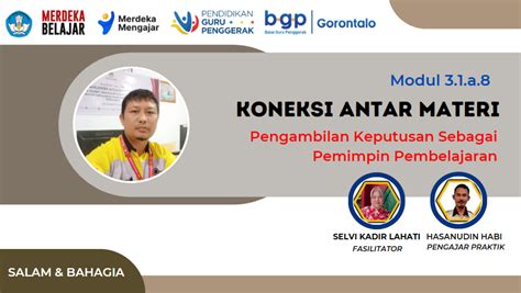 Koneksi Antar Materi Modul 3.1 Pengambilan Keputusan …