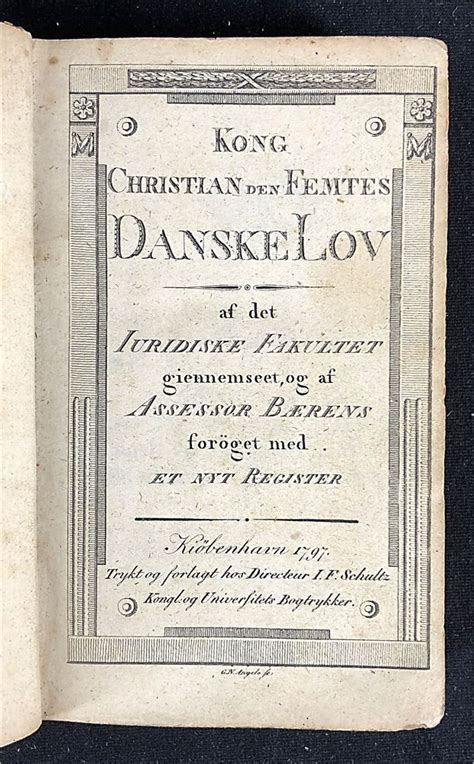 Kong christian den femtes danske lov af 15. - Il giuramento del senato fiorentino a ferdinando ii de' medici.