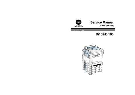Konica minolta di152 di183 service repair manual parts catalog. - Peugeot 106 benzina e diesel manuale di servizio e riparazione.