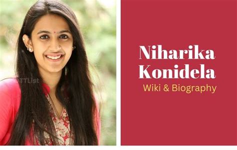 Konidela niharika biography of michael