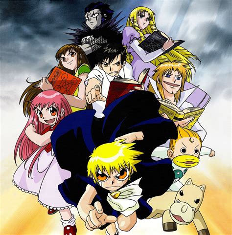 Konjiki no gash. The sequel to Konjiki no Gash!!, aka Zatch Bell. Once the battle to decide the King of the demon world, in which 100 demon children fought against each other, had come to an end… the King of the demon world was crowned, and the demon world lived out the rest of its days in peace. Or at least, that was how it was supposed to be. Now, a shocking fact about the … 