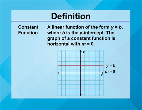 Konstante lineare funktion