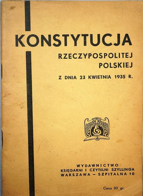 Konstytucja rzeczypospolitej polskiej z dnia 23 kwietnia 1935 roku. - Wiring diagram a c suzuki swift.