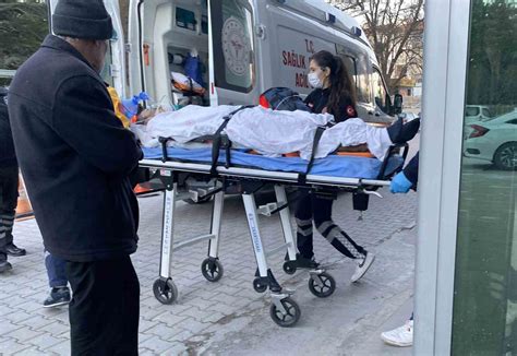 Konya’da attan düşen kişi ağır yaralandıs