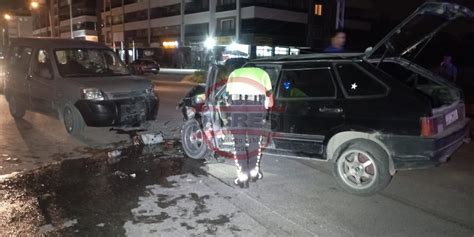 Konya’da otomobil ile hafif ticari araç çarpıştı: 5 yaralıs
