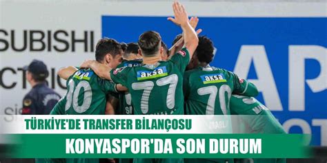 Konyaspor transfer haberleri 2021