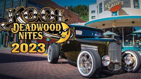 Kool deadwood nights 2023 auction. 2014 Kool Deadwood Nites Little GTO Red Magnet. $5.99. Shop for souvenirs, clothing, t-shirts and annual collectibles from Kool Deadwood Nites, the largest car show event in Deadwood, South Dakota Black Hills! 