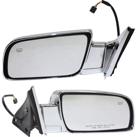 A high quality, Direct Fit OE Replacement Mirror, with FREE 1-year UNLIMITED mileage warranty coverage on Kool Vue items purchased thru AUTO PARTS GIANT Store Kool Vue Set of 2 Mirror Compatible with 1995-2000 Chevrolet Tahoe, 1988-1998 C1500, Fits 1992-2000 GMC Yukon, Fits 1999-2000 Cadillac Escalade Driver and Passenger Side