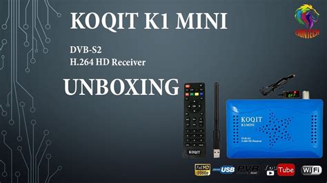 Koqit k1 mini iptv.  Koqit k1 Mini Receptor de satelite IPTV Decoder DVB S2 Sate...