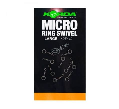 Korda Micro Ring Swivel Large - BFP Baits & BFP Carp Store