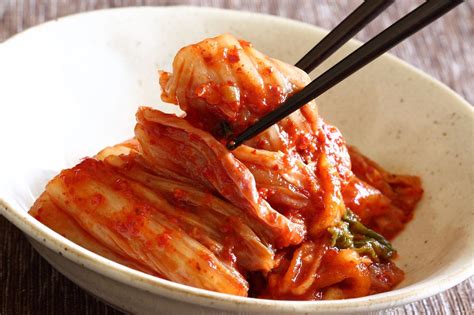Kore yemekleri kimchi