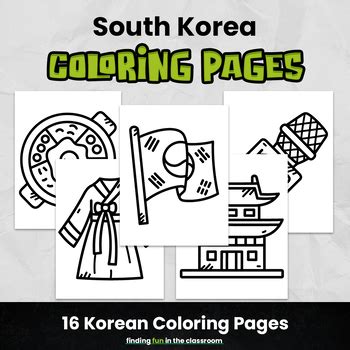 Korea Coloring