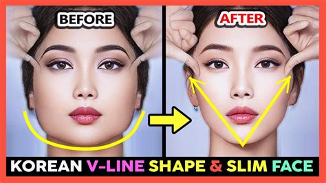 Korean Ad V Shaped Face