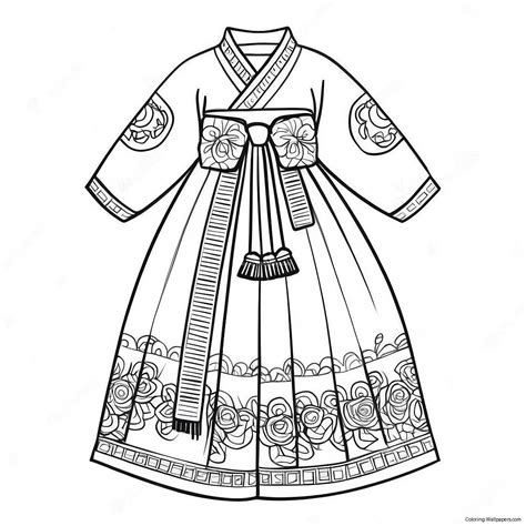 Korean Coloring Sheets