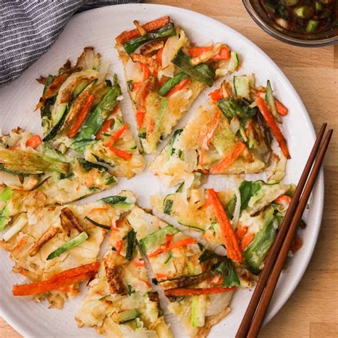 Korean Vegetable Pancakes American Heart Association Recipes