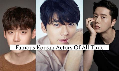 Korean actor list
