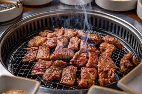 Korean bbq meat. 02 9643 7007. Call now for a Korean BBQ treat like no other. Our premium meats promise an unforgettable dining experience. Dial our number and let us fire up the grill to serve you an authentic Korean BBQ delight. Read more. 