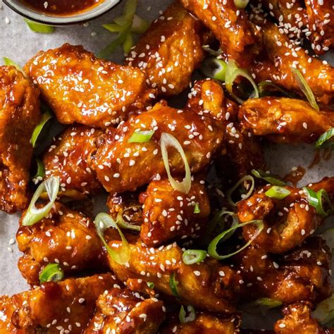 Korean chicken wings recipe. 