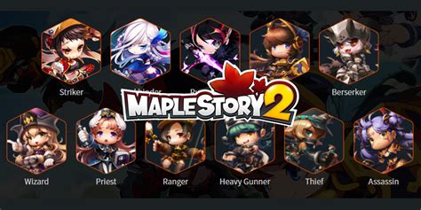 Korean maplestory 2 classes. 5% boost only.  MapleStory Global Player ...