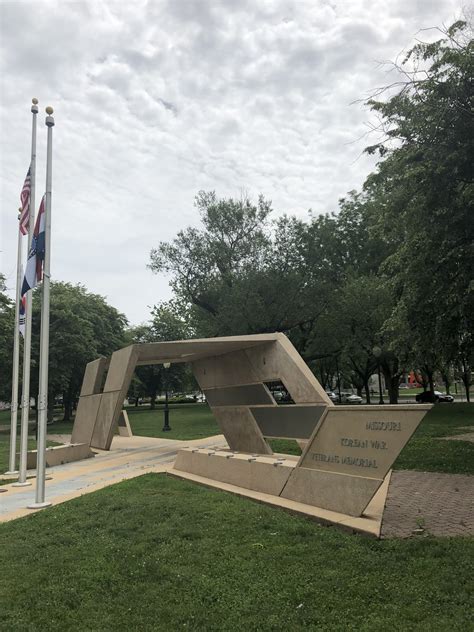The Memorial is located in the greater Kansas City area at 119th Street and Lowell in Overland Park, KS. It was dedicated last fall amid a gathering of well over one thousand people. The rock piles on the site were erected to represent Korea's battlefields. . 