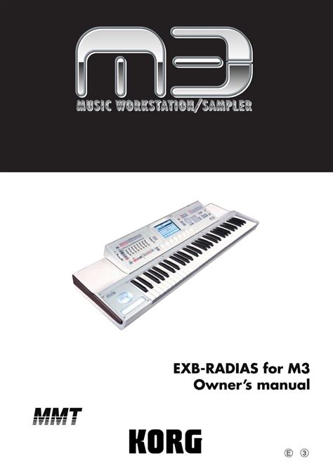 Korg m3 exb radias user manual. - Toshiba e studio 353 service manual.